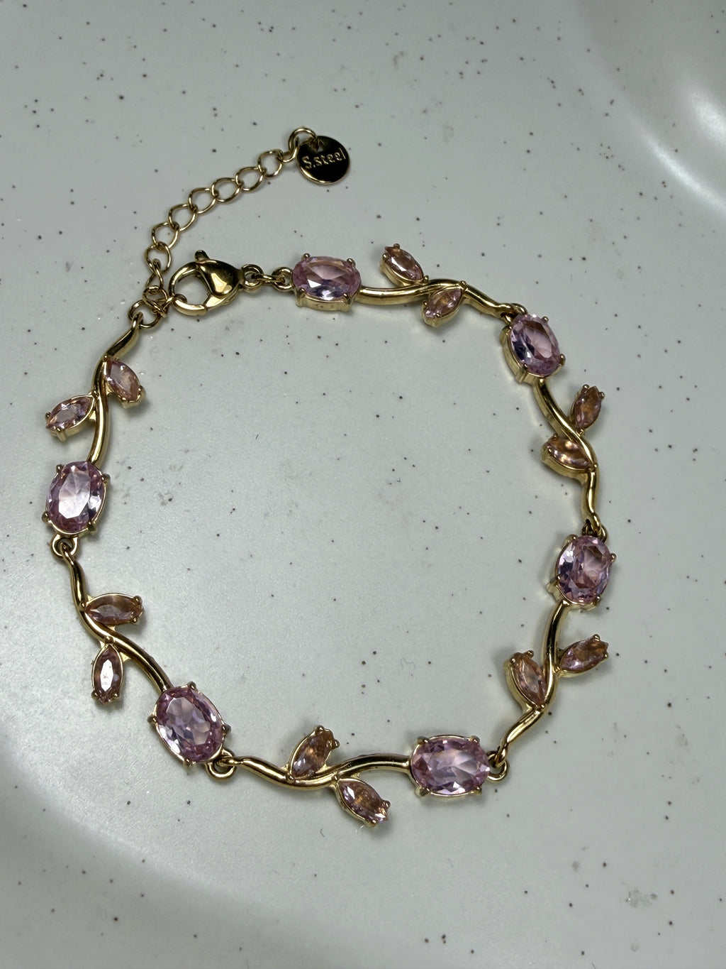 Bracelets princesse rose
