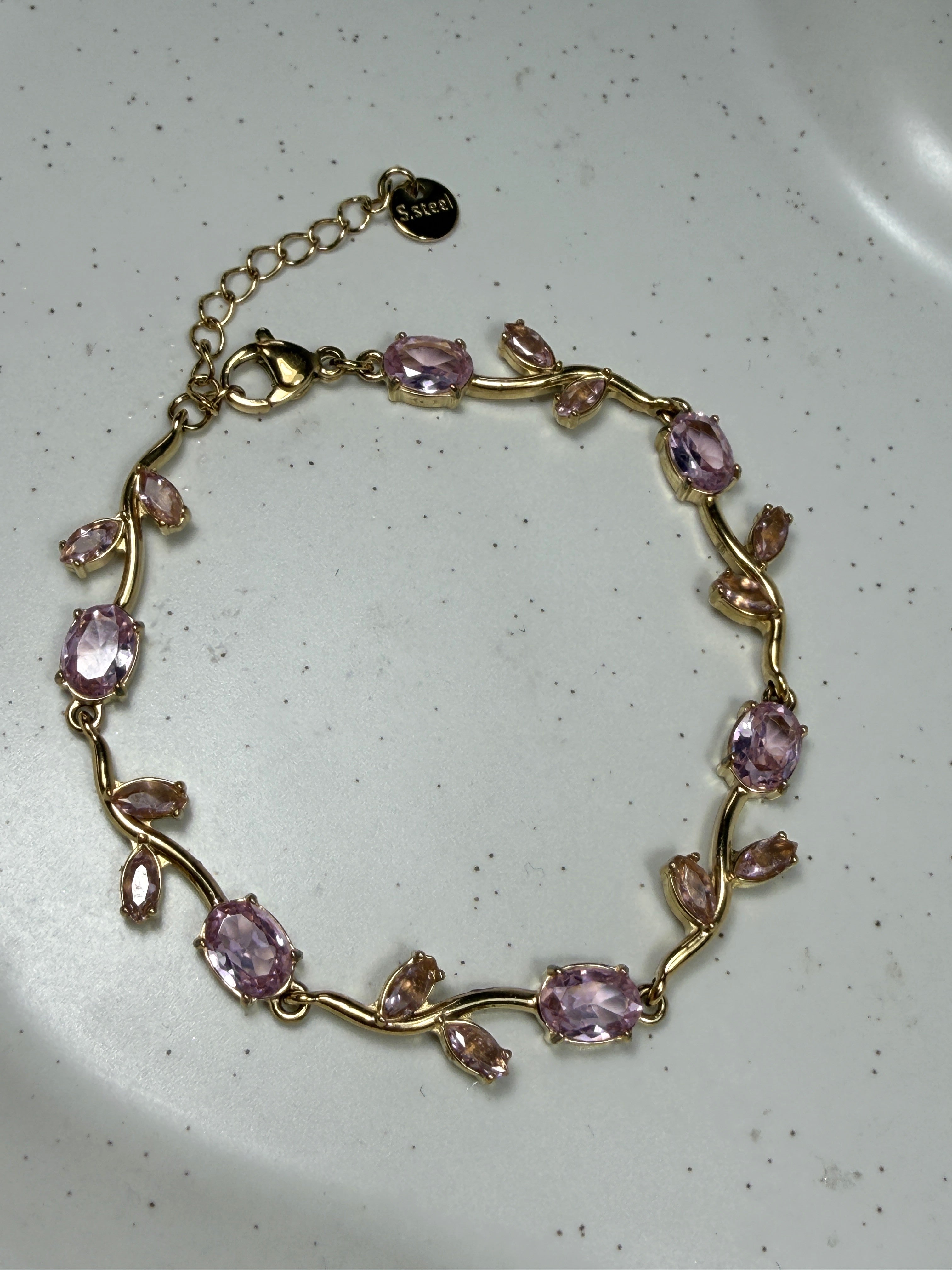 Bracelets princesse rose