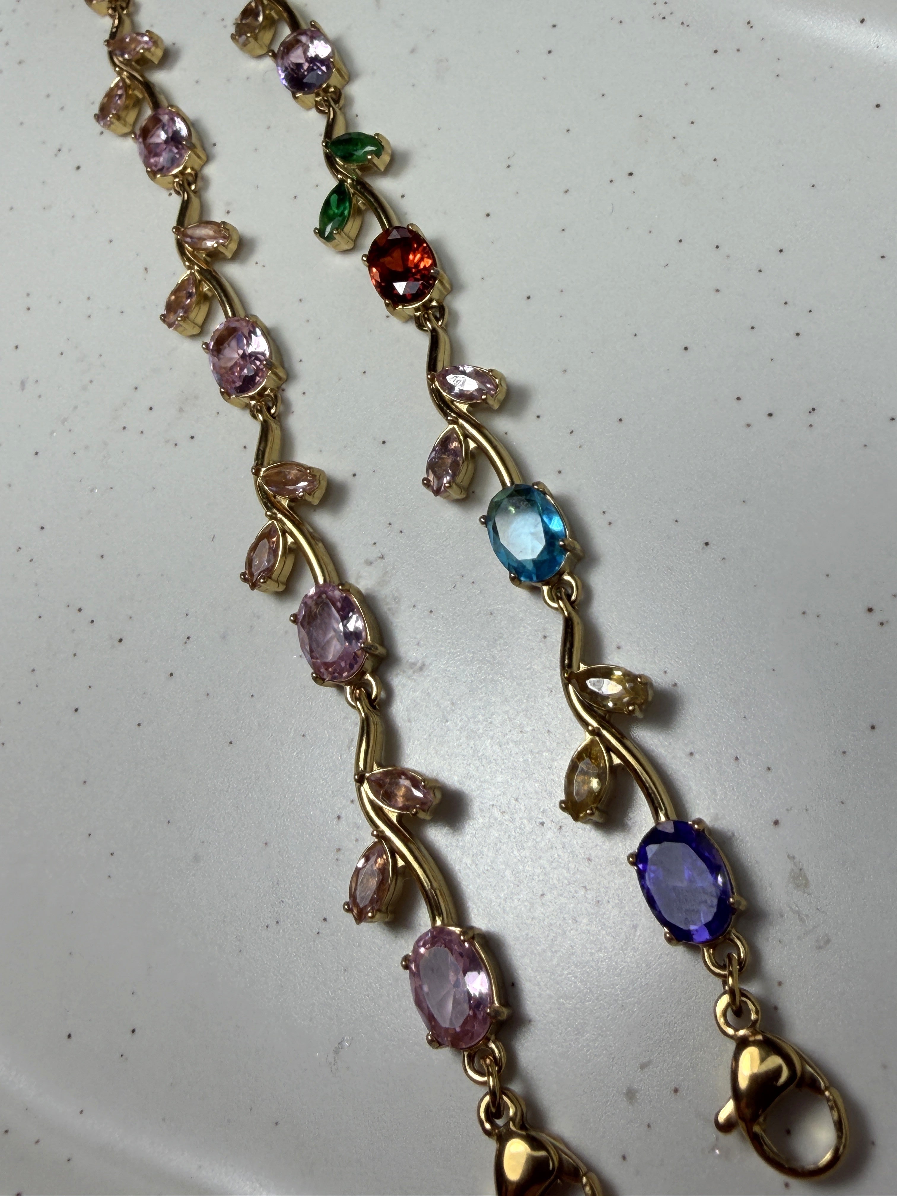Bracelets princesse rose