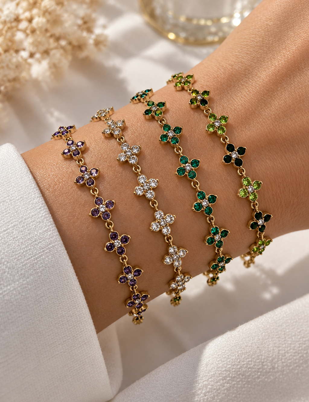 Bracelets trèfles