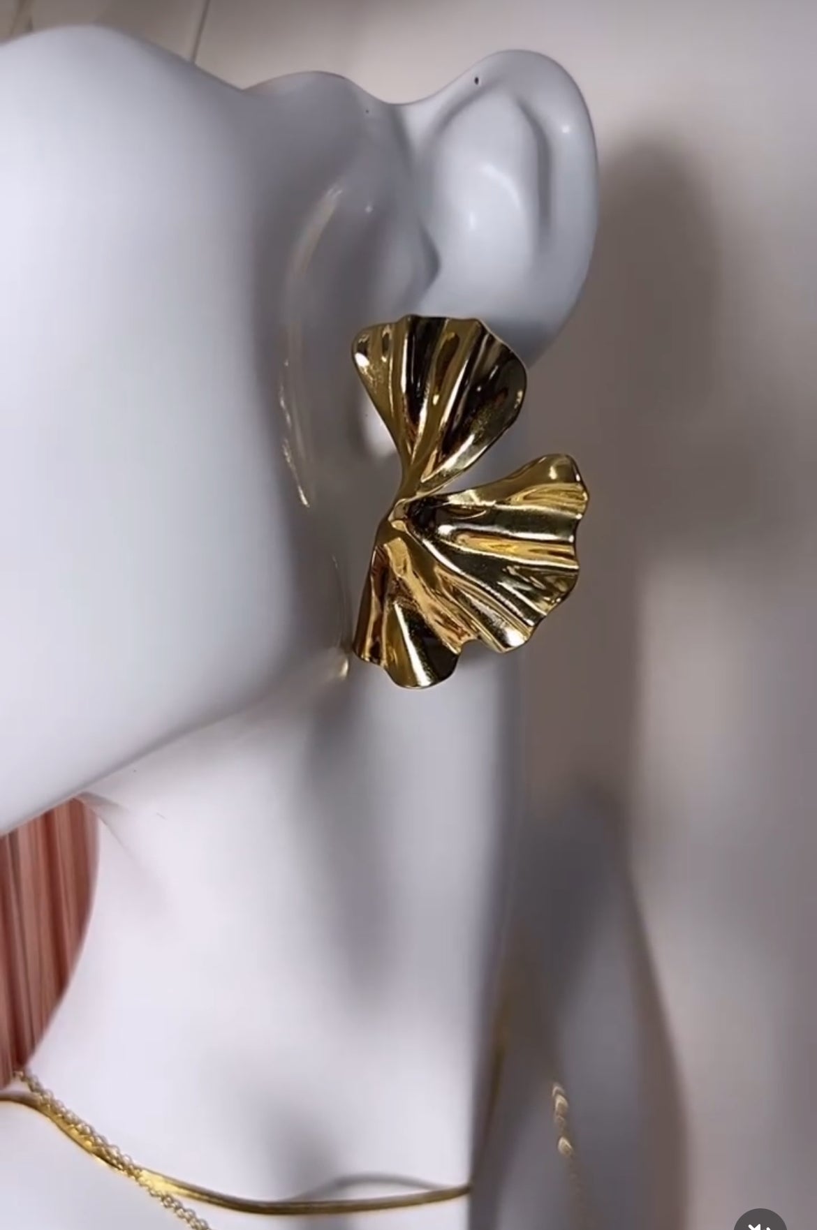 Boucles d’oreilles pétale